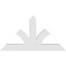 Ekena Millwork Richland Architectural Grade PVC Gable Bracket, 60"W x 32 1/2"H x 4"D x 6"F, 13/12 Pitch GBP060X33X0406RIC00 - alternate 3